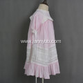 Jannybb new design girl pink viscose heirloom